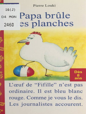 cover image of Papa brûle les planches